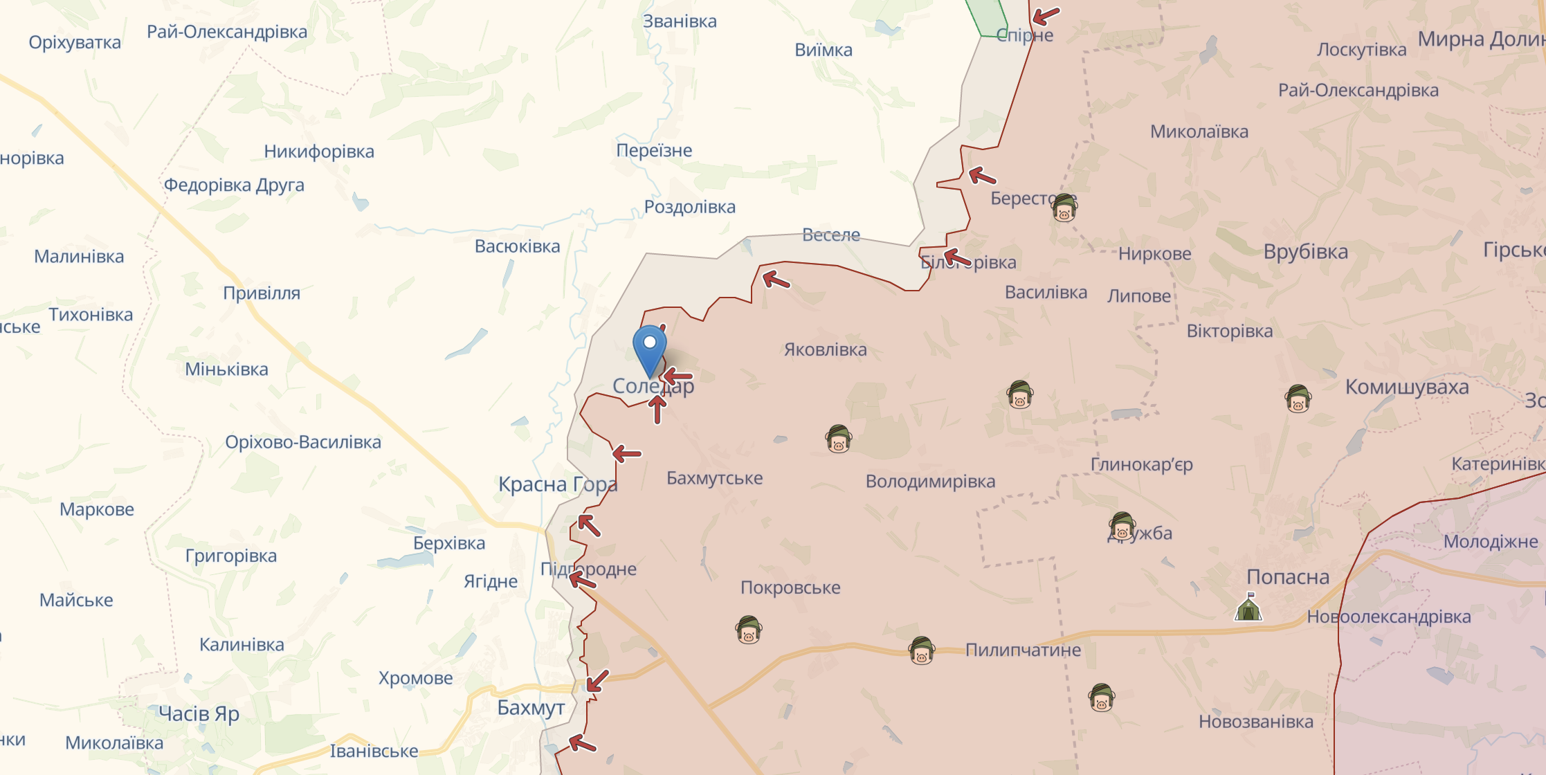 Соледар не под контролем России. Череватый опроверг заявления оккупантов